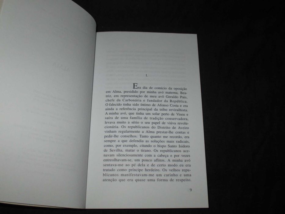 Livro Alma Manuel Alegre 1ª edição