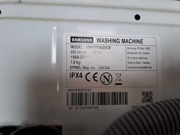 Programator do pralki Samsung WW70T4020CE części