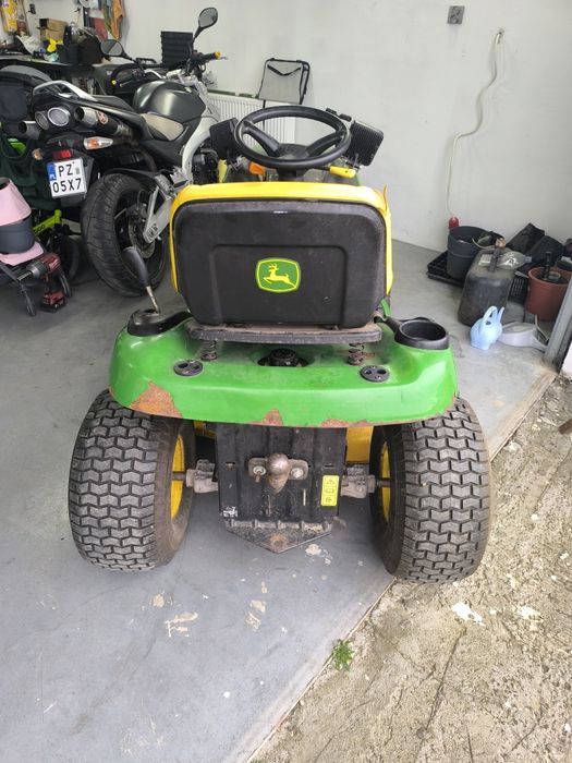 Kosiarka Traktorek John Deere L105 automatic briggs stratton 14.5 hp