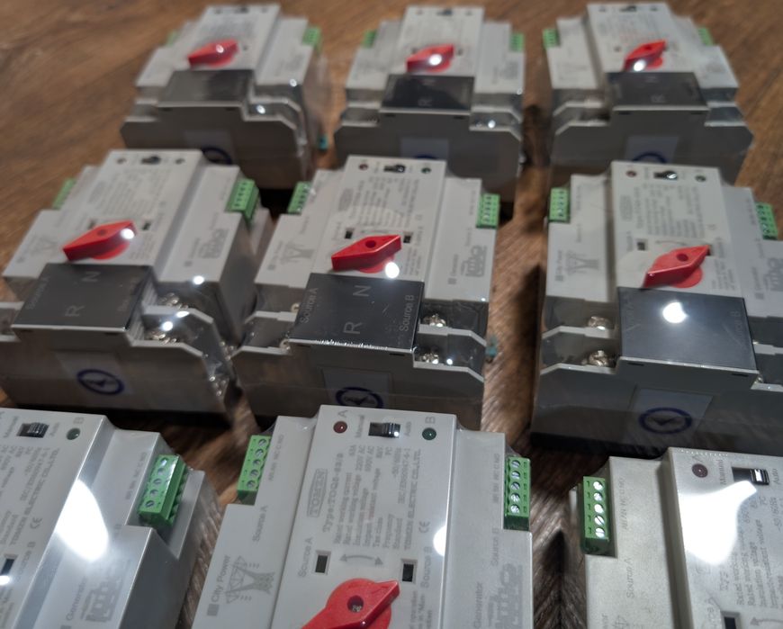 Tomzn 63а p2 / 125а p2  АВР Автомат вводу резерву  перемикач