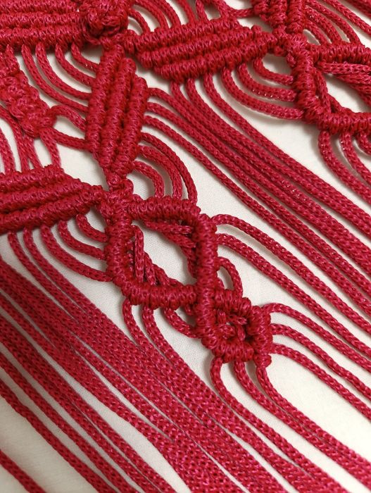 Дитячий пояс макраме