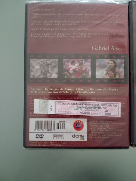 Dvd's Novos Seleção Portuguesa