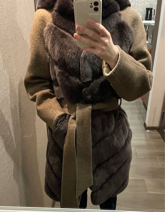 Пальто з альпаки розмір S