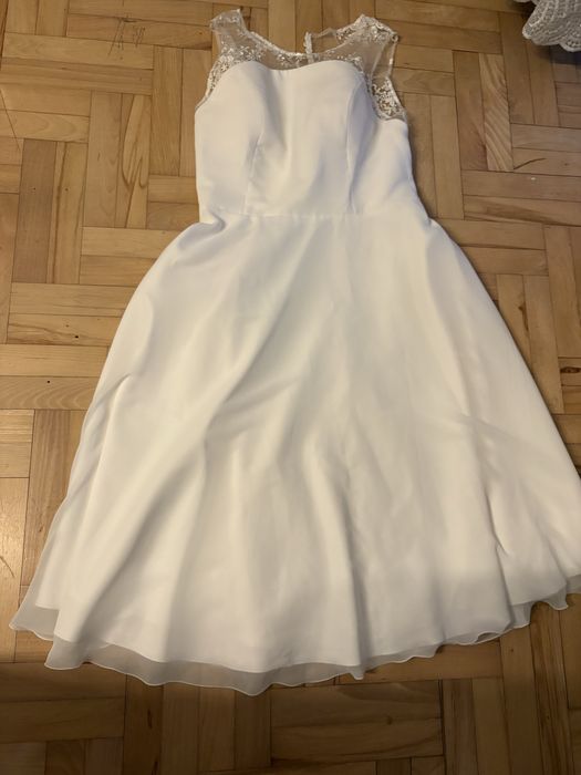 Suknia ślubna  bez metki nowa rozm38/40