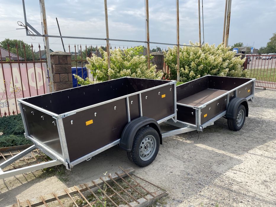 Новий ОЦИНКОВАНИЙ Легковий причіп Finland. В наявності!