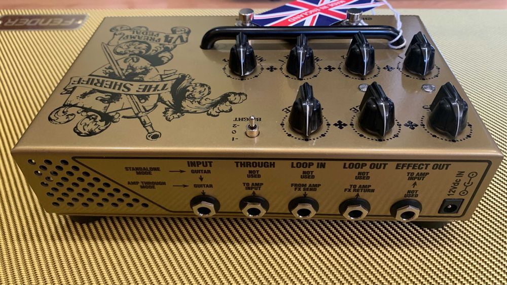 Victory Amplifiers V4 The Sheriff Preamp Pedal – Stan Idealny, BOX + GRATIS!