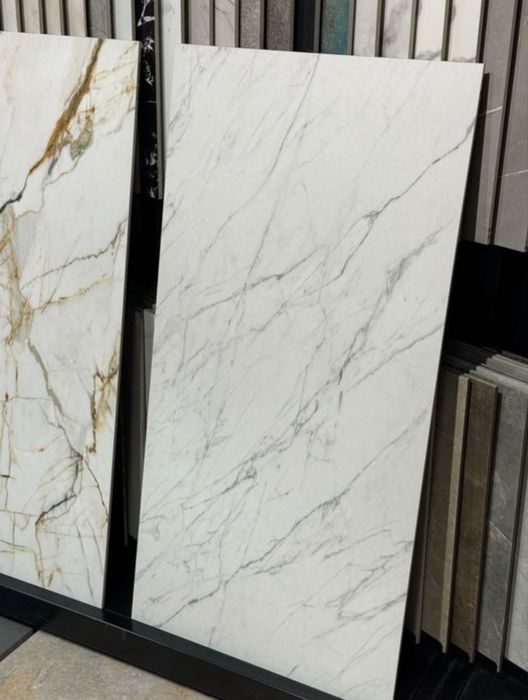 Płytki Passion white gres 119,8 x 59,8 cm szkl. rekt. mat Marmur 120