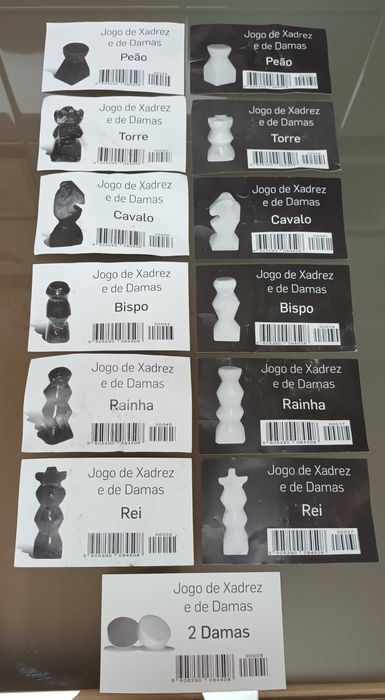 Tabuleiro de Xadrez e Damas