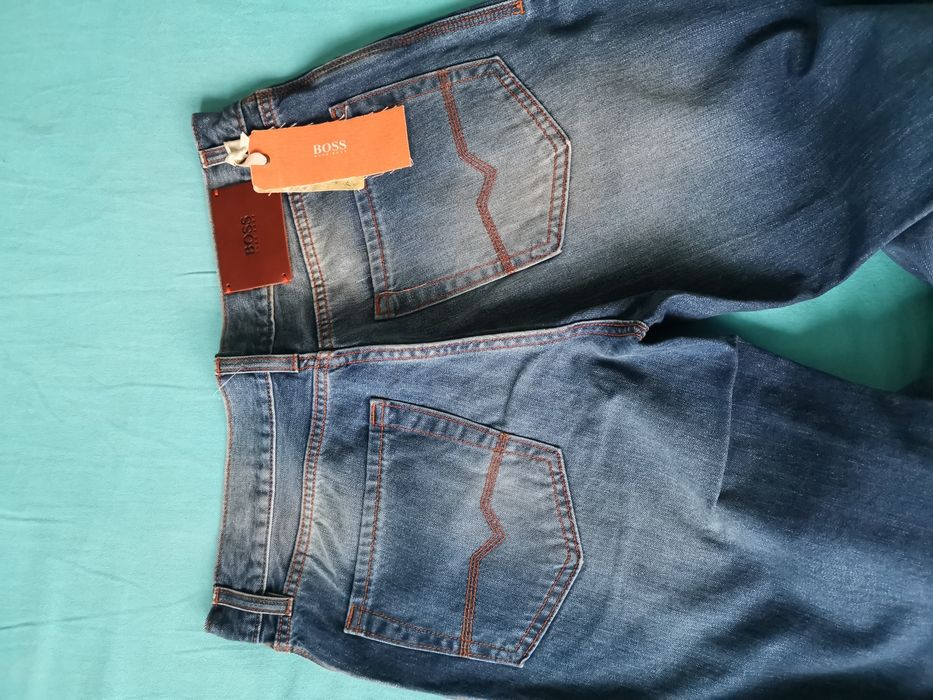 Spodnie jeans Hugo Boss orange 31/34
