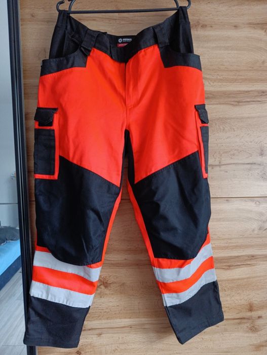 Spodnie ratownicze fluo