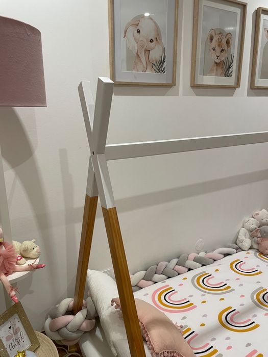 Cama de criança Montessori tipi/tenda Sklum