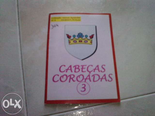 Livro cabeças coroadas
