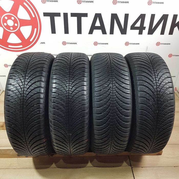 +4шт Шини всесезонні 215/60/17C Goodyear Vector 4S колеса гума R17 Літо Р17