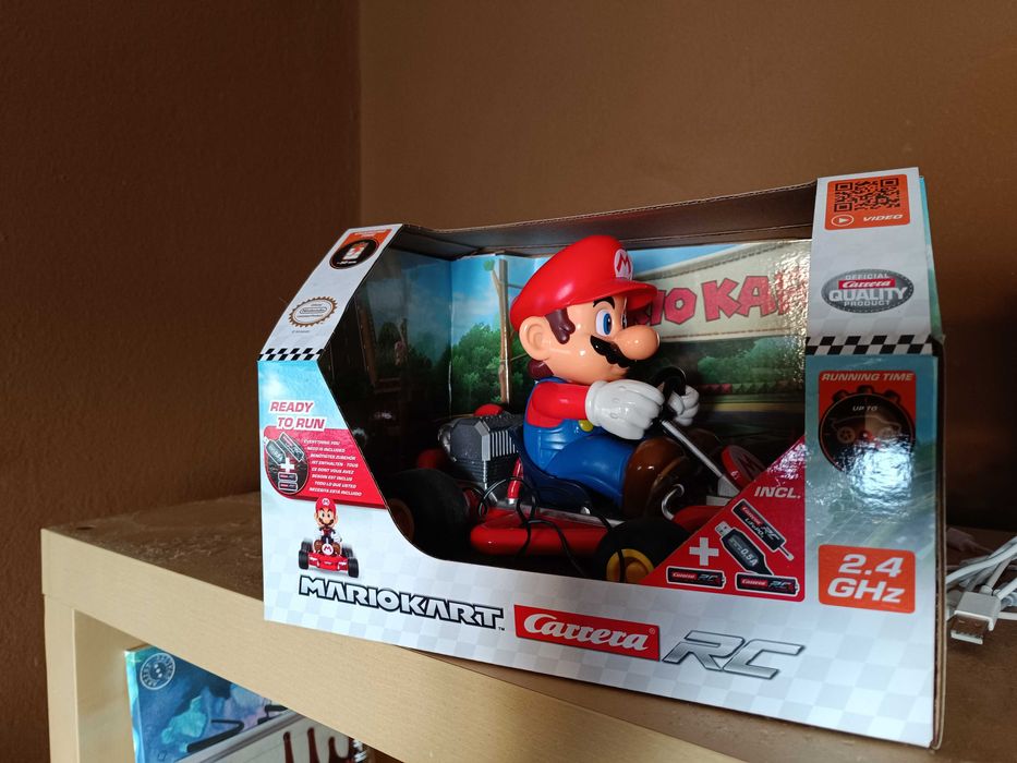 Rádio Controlo Mario Kart 1:18 CARRERA