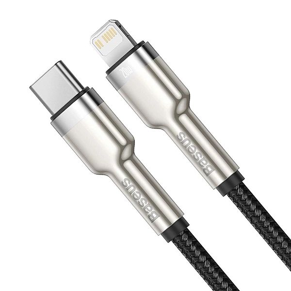Kabel Baseus Cafule Series Metal Data USB-C / Lightning 20W PD 1 m - c