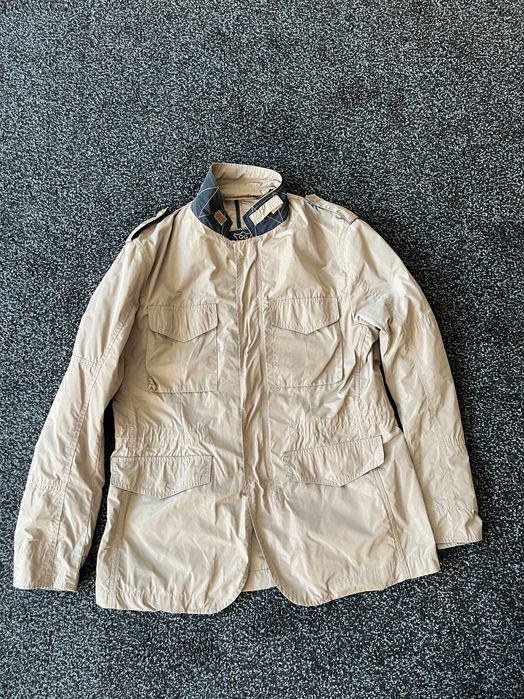 Parka Casual Giovanni Galli para Homem Verde acinzentado