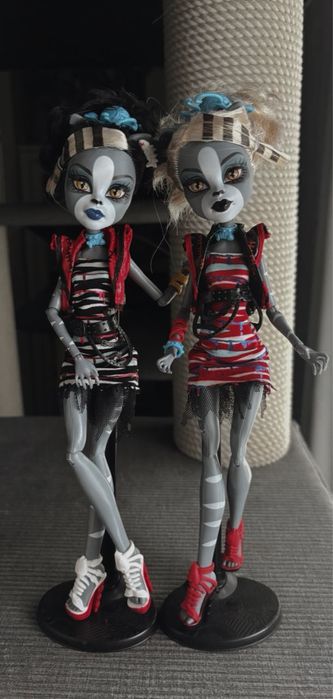 Monster High Meowlody & Purrsephone Werecat Sisters G1 оригинал