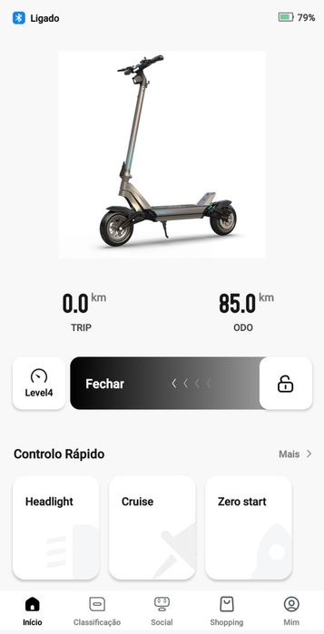 Trotinete S10 1400W Edição especial FULL EXTRAS