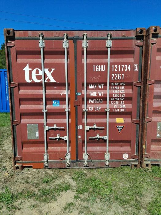 Kontener kontenery morski magazynowy 20 DV 6m cena od