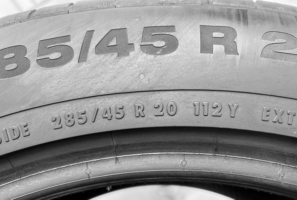Шини Б/в 285.45.20 комплект Continental 4шт