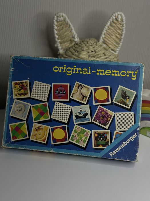 Гра меморі вінтаж 1974 ravensburger