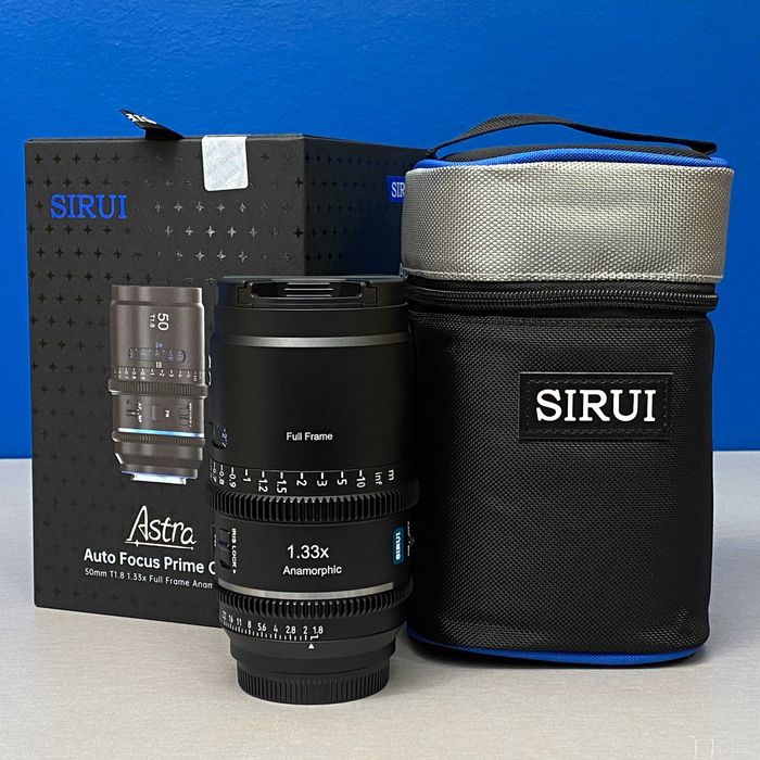 SIRUI Astra 50mm T1.8 AF | 1.33x Anamorphic | L-Mount | NOVA
