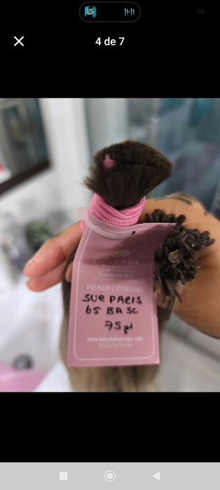 Cabelo Lotus Paris balayage 60cm 125g