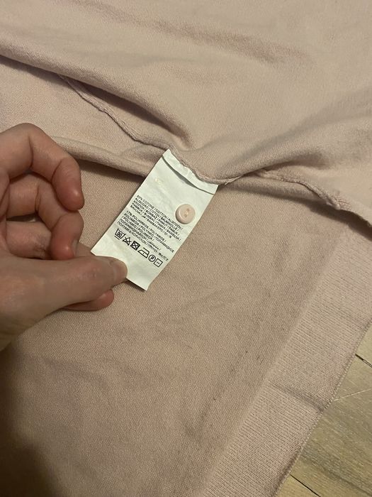 Kardigan sweterek pudrowy róż