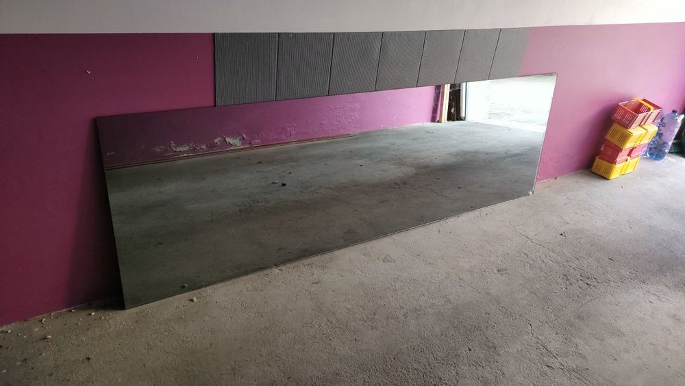 Lustro dymione duże 250 x 77 cm