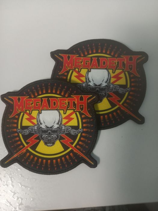 Нашивка мерч Megadeth фирм