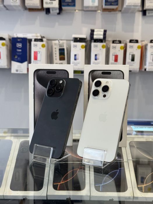 iPhone 15 PRO MAX • 512 GB • Black Titanium • 100% bateria • GWARANCJA • raty