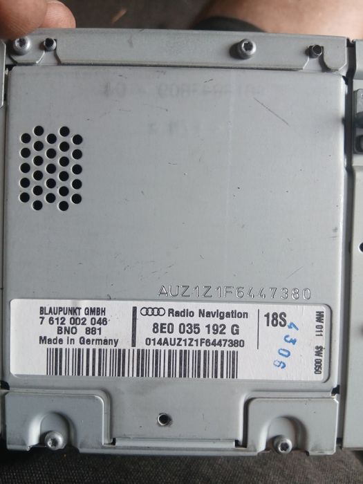 Radio RNS-E Audi a4 b7