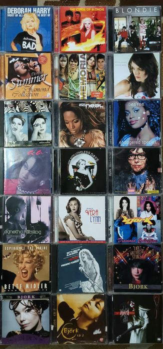 •CD Диски-1•Женский Вокал•Компакт Диски•Популярная Музыка•Объявление-1