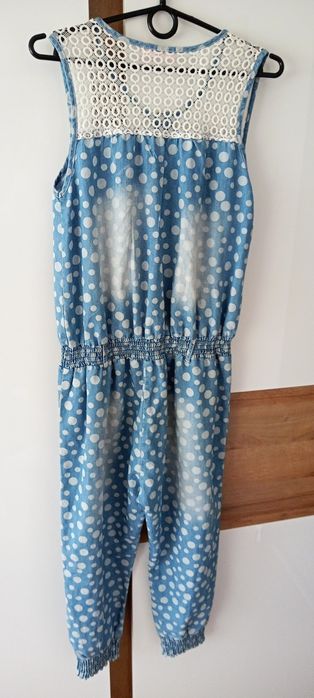 Kombinezon niebieski