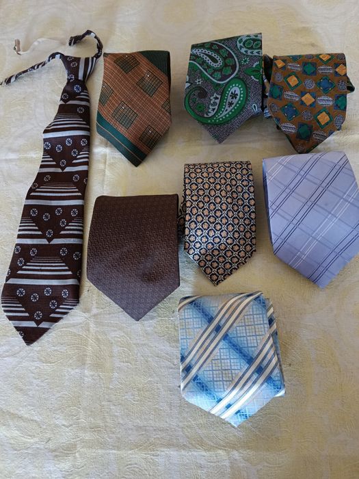 Галстук мужской  советская классика