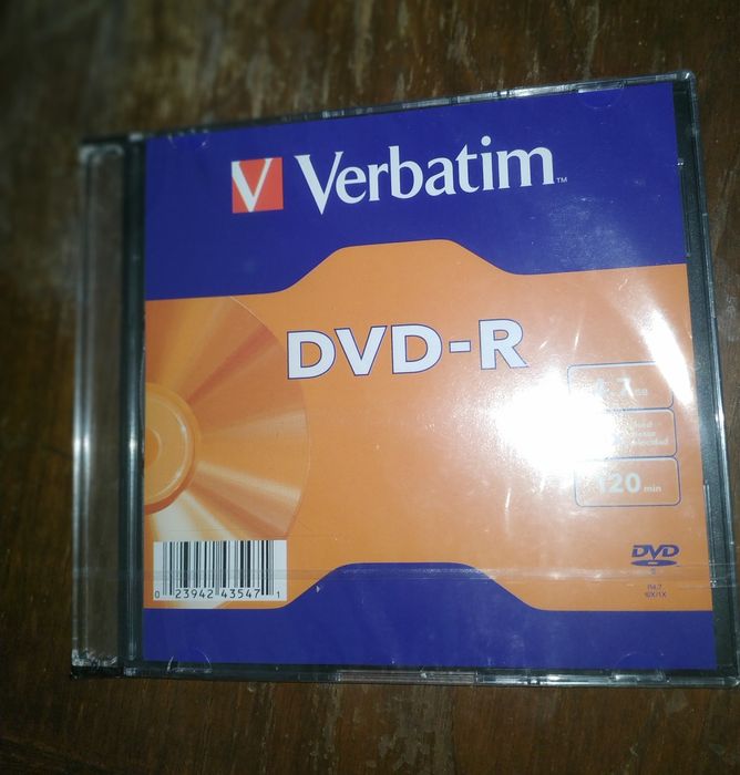 GRÁTIS DVD-R Verbatim novo