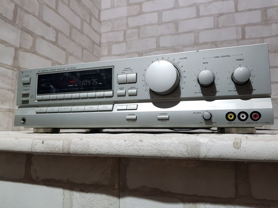 Стерео ресивер/підсилювач TECHNICS SA-GX 230, *2x70 Вт, б/у з Німеччин