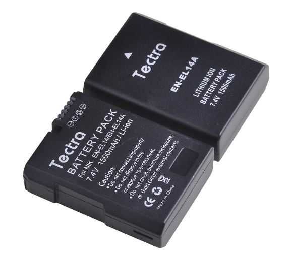 EN-EL14 Nikon - Carregador e/ou Baterias 1500mAh NOVO