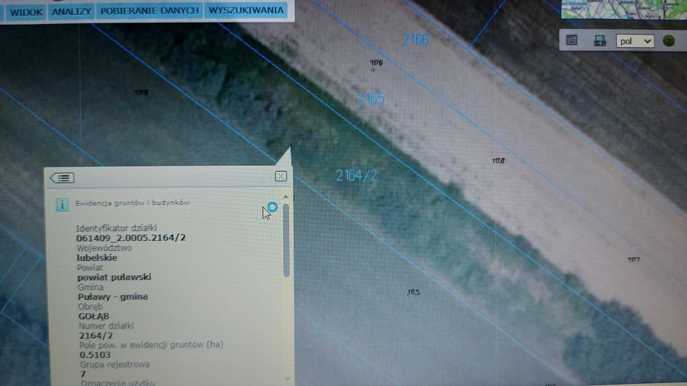 Sprzedam działkę rolno budowlaną