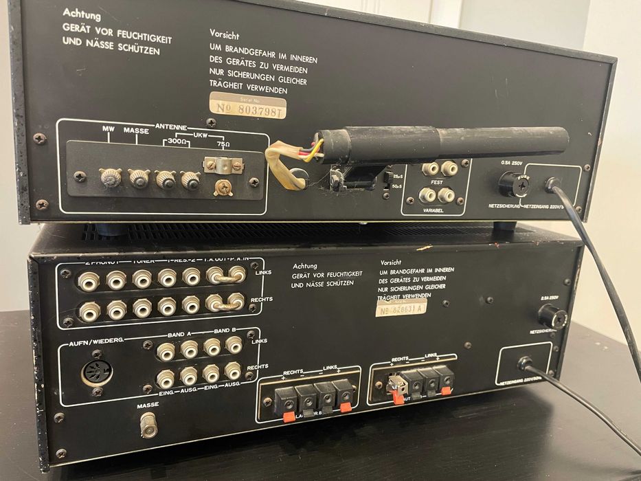 Wzmacniacz Music Hall HSV2002+radio analogowe