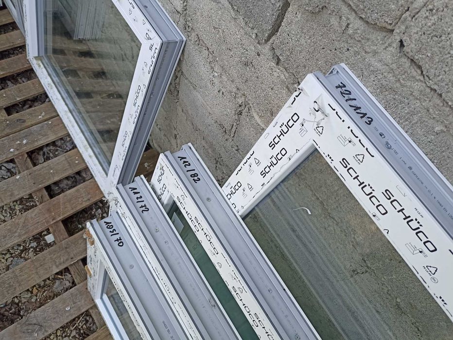 Okno pcv fix 112/82 białe