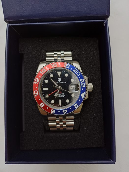 Relogio Pagani design GMT - automático.