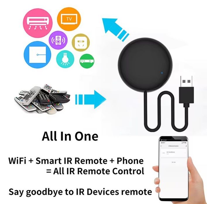 Inteligentny WiFi IR Remote Control Universal