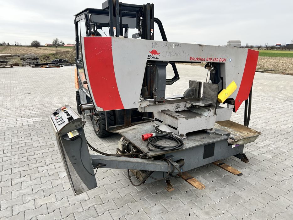 Pila tasmowa Bomar 610.450 DGH Polautomat 2018rok cyfrowy kąt