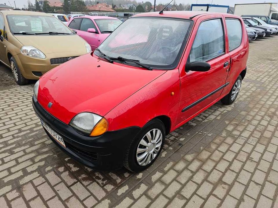 Fiat Seicento 2000r/1.1benzyna/54KM/opłaty aktualne/niski przebieg