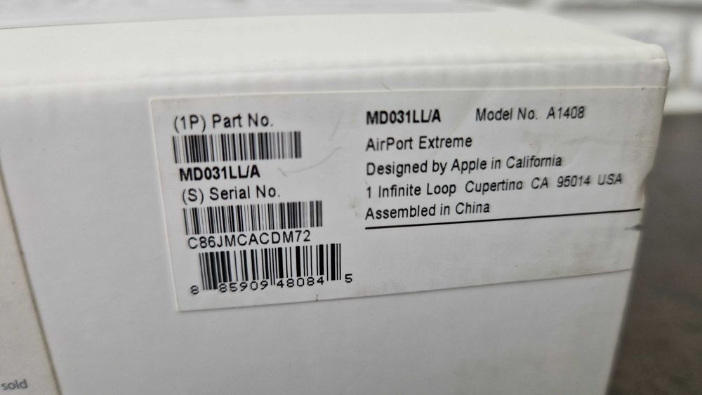 Роутер Apple  А 1408 /Эксклюзив