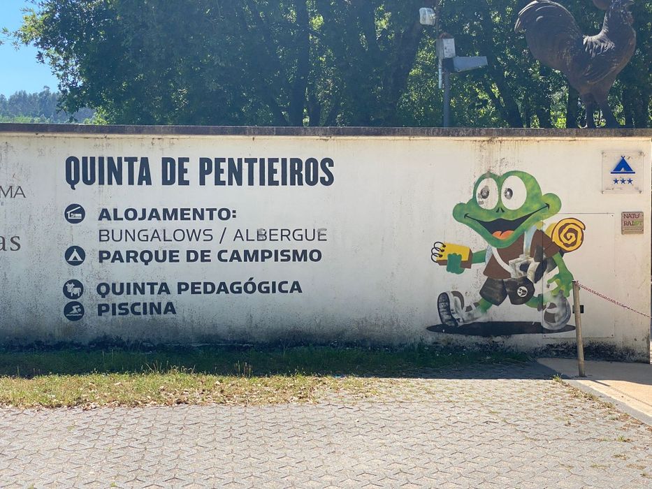 Caravana situada em Parque de Campismo em Ponte de Lima