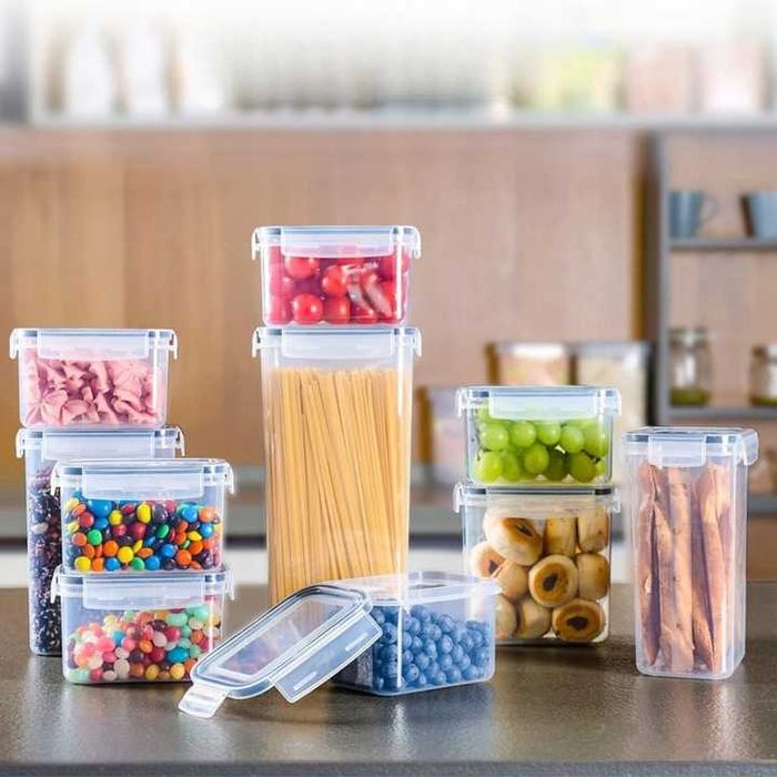 Pojemniki Na Żywność Hermetyczne 24 Szt Zestaw Kuchenny Plastikowe