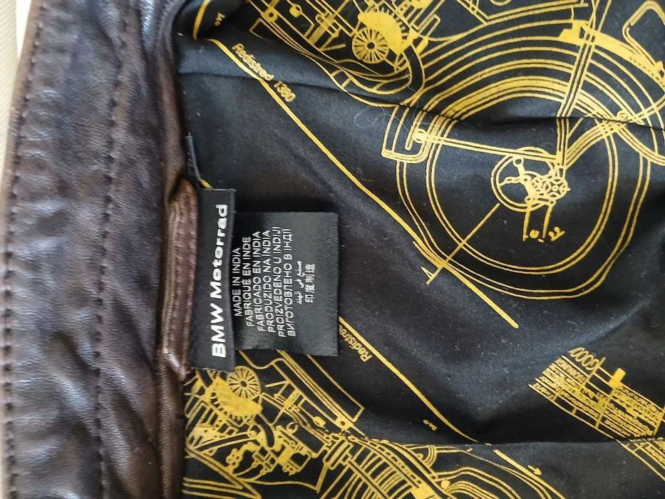 Bmw Motorrad streetwear casaco pele M
