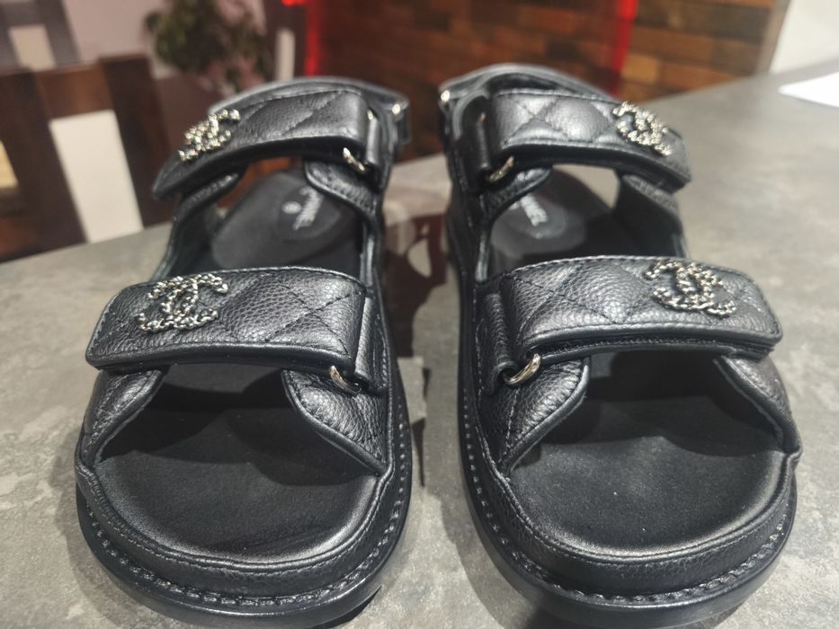 Damskie sandały Chanel roz 38